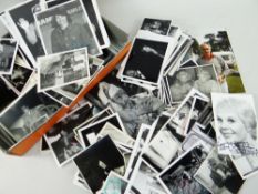 COLLECTION OF MAINLY ORIGINAL BLACK & WHITE PHOTOGRAPHS OF HOLLYWOOD ACTORS and other celebrities