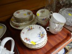 ROYAL WORCESTER 'ROANOKE' TEAWARE