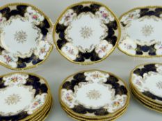 COALPORT PORCELAIN DESSERT SERVICE