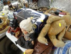 BOXED REMOTE CONTROL HELICOPTER / VINTAGE TEDDY BEAR / NOVELTY MONEY BOX ETC