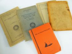 ASSORTED BOOKLETS RELATING TO NATIVE INDIAN AMERICA including a volume of 'Sitting Bull and