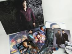 COLLECTION OF BENEDICT CUMBERBATCH / SHERLOCK HOLMES MEMORABILIA including promotional photograph on