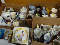 ASSORTED CERAMICS including antique jugs, figures ETC