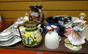 ASSORTED CERAMICS including Royal Doulton Figurines