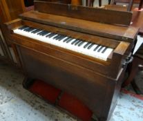 VINTAGE WOODEN CHAPEL HARMONIUM