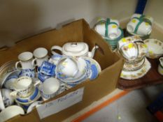 ASSORTED CERAMIC TEAWARE