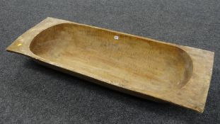 RUSTIC WOODEN BREAD TRAY