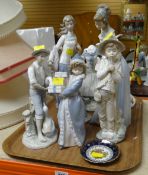 ASSORTED FIGURINES including Nao