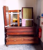 TWO CONTINENTAL WARDROBES FOR ASSEMBLY