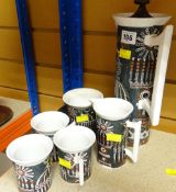 PORTMEIRION 'MAGIC CITY' PART COFFEE SET