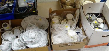 ASSORTED CERAMICS including teaware and ornamental bells