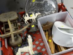 ASSORTED METALWARE ETC