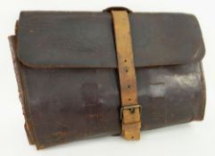 LATE VICTORIAN (POSSIBLY EDWARDIAN) LEATHER TOOL ROLL MADE BY THE ARMY AND NAVY CO OPERATIVE LTD