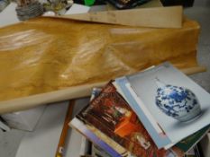 VINTAGE WELSH SOUTH WESTERN DIVISION ROLL DOWN COAL FIELDS MAP, together with a quantity of