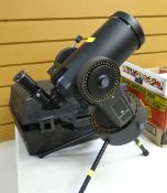 BAUSCH & LOMB 4000 TELESCOPE & TELEPHOTO LENS with case and paperwork ETC