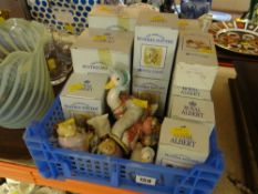 ASSORTED ROYAL ALBERT BEATRIX POTTER FIGURES, some boxed