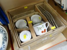 UNUSED BOXED ROYAL WORCESTER EVESHAM VALE COFFEE SET