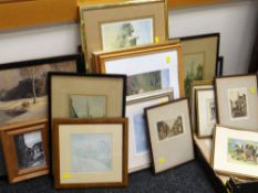ASSORTED FRAMED PICTURES