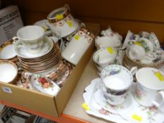 ASSORTED CERAMIC TEAWARE including Royal Albert 'Old Country Roses' ETC