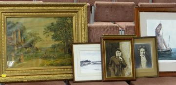 ASSORTED FRAMED PICTURES