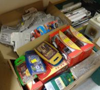 ASSORTED MODERN COLLECTABLES including Top Trumps card games, diecast vehicles ETC