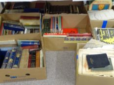 BOOKS - religion, music, Girls Annual, Welsh ETC in several boxes