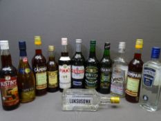 ALCOHOL - Pimms, Campari, Tequila, Plymouth Gin, Cwmderi Apple Wine ETC