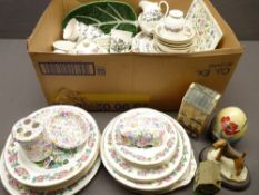 TUPTON WARE, Indian tree, thimbles and assorted other chinaware