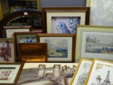 PAINTINGS, PRINTS, MIRRORS - an assortment