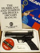 WEBLEY TEMPEST BOXED AIR PISTOL, 0.22
