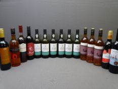 ALCOHOL - fifteen bottles of White Port and Wines etc