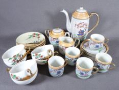 TWO ORIENTAL PART TEASETS