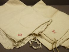 NAZI THIRD REICH STAMPED LINEN SHEETS
