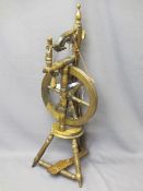 REPRODUCTION SPINNING WHEEL, 98cms H
