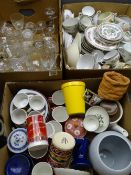 ORIENTAL, INDIAN TREE TEAWARE, drinking glassware and similar items