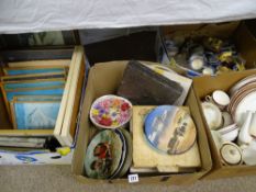 BRADFORD EXCHANGE BOXED & OTHER PLATES and an assortment of other China, dinnerware ETC