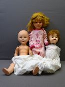 VINTAGE DOLLS - three