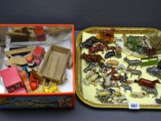 BRITAINS TYPE FARM ANIMALS & SIMILAR