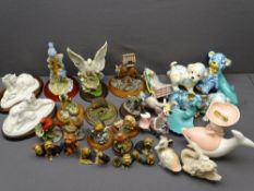 BORDER FINE ARTS 'THE SCROUNGER', Country Artists 'Fountain of Peace' and similar animal and bird