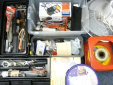 HOUSEHOLD & GARAGE ITEMS including tools ETC