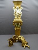 CHERUB JARDINIERE on plinth, pair of cherub bookends ETC