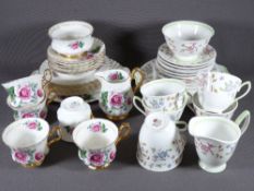 ROYAL ALBERT 'MINUET' PART TEASET and a Royal Imperial part teaset