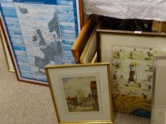 PRINTS & PAINTINGS - vintage Concorde ETC
