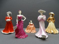 COALPORT FIGURINES - 'Roses of Love', 'Joan', 'Sophisticated Lady', 'Sophie' and similar