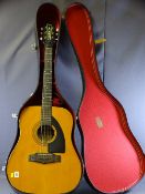 MUSICAL INSTRUMENT - Eko Italian acoustic guitar, model Rio Grande V1, in a hard case