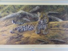 ANTHONY GIBBS limited edition print, proof stamp - 'Dawns First Scent', signed in pencil, 50 x