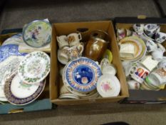 COMMEMORATIVE WARE - assorted plates and other ETC