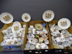 COMMEMORATIVE CHINA - Doulton 1902, Wileman, various other, a large quantity (3 boxes)
