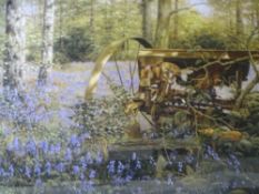 BILL MAKINSON limited edition print - 'Time Stands Still', stamped and signed in pencil, 42 x 50cms