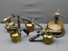 MAX SIEVERT OF STOCKHOLM VINTAGE BLOW LAMPS and Optimus No 48 vintage stove